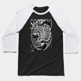 Mystical Scorpio Zodiac & Water Element Baseball T-Shirt